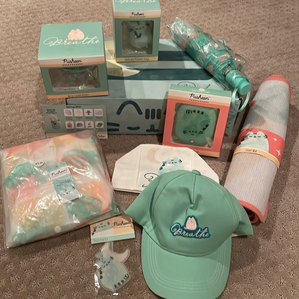Spring 2021 Pusheen box XS-M